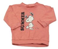 Korálová mikina so Snoopym M&S