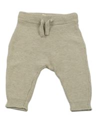 Béžové pletené tepláky H&M