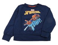 Tmavomodrá mikina se Spidermanem