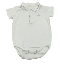 Bílé body s límečkem Benetton