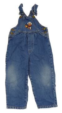 Modré na traké rifle s medvěďom