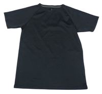 Čierne športové tričko