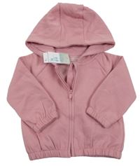 Nové - ružová prepínaci mikina s kapucňou Primark