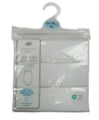 Nové - 3x biele body Primark