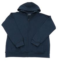 Tmavomodrá prepínaci mikina s kapucňou Primark