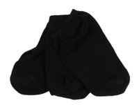 Nové - 3set - 3x Černé krátké ponožky 