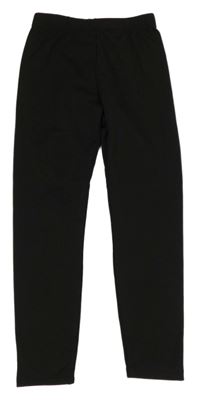 Čierne zateplené legíny Shein