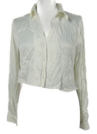 Dámská bílá crop halenka Zara 