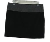 Dámska čierno-sivá vlnená sukňa GAP