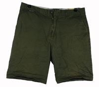 Pánské khaki plátěné kraťasy Scotch & Soda vel. 33