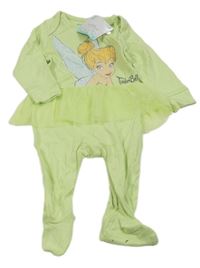 Zelený overal s Tinker Bell