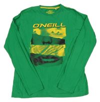 Zelené tričko s potlačou O´neill