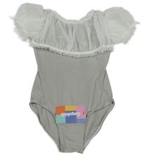 Nové - šedé body s bílými šifonovými rukávy Gogokids