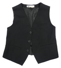 Černá společenská vesta H&M