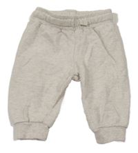 Béžové melírované tepláky H&M