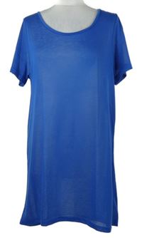 Dámska modrá plážová šatová tunika H&M