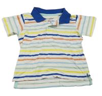 Farebné pruhované polo tričko Lupilu