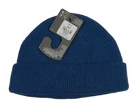 Nové - tmavomodrá pletená čepice Primark