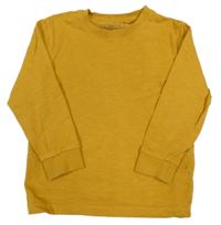 Horčicové tričko Next