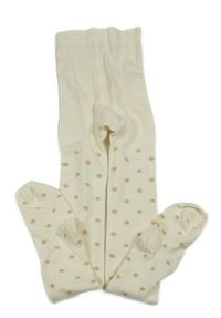 Smotanové bodkovaná é pančuchy H&M