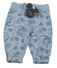 Nové - svetlomodré tepláky so Simbou Primark
