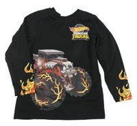 Černé triko s monster truck George 
