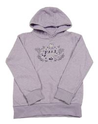 Lila mikina so zvieratkami a kapucňou Topolino