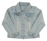 Svetlomodrá rifľová bunda Matalan