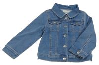 Světlemodrá teplákovo/riflová bunda Primark 