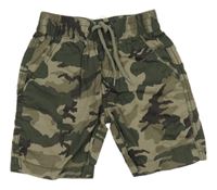 Army plátěné kraťasy Zeeman 