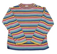 Barevný pruhovaný svetr Kite