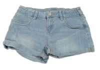 Světlemodré riflové kraťasy C&A