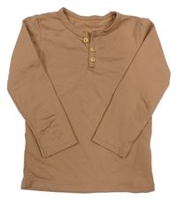 Staroružové vzorované tričko s gombíky H&M