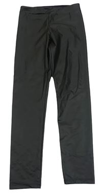 Černé potažené legíny CALZEDONIA
