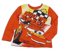 Červeno-bielo-žlté tričko s Cars C&A