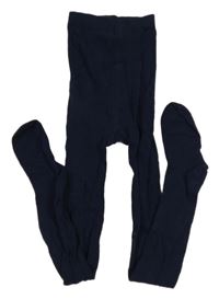 Tmavomodré pančuchy C&A