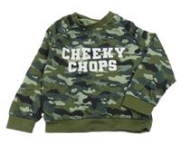 Army mikina s nápismi Nutmeg