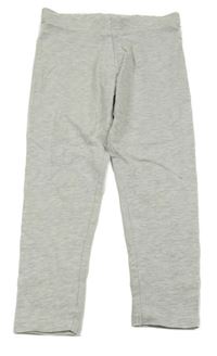 Svetlosivé melírované legíny George