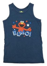 Tmavomodré tielko s Elmem