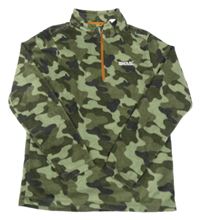 Khaki army fleecová funkční mikina REGATTA