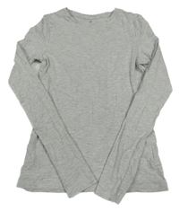 Sivé melírované tričko H&M