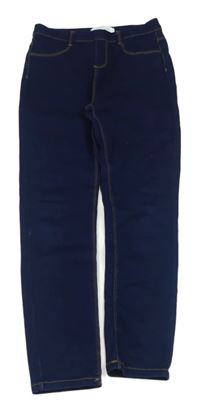 Tmavomodré teplákové džegíny Denim Co.
