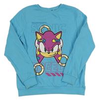 Modrá mikina se Sonicem George