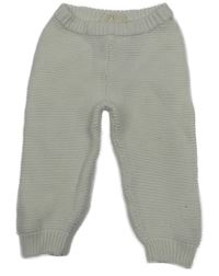 Smotanové pletené tepláky Lupilu