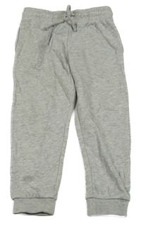 Sivé melírované tepláky George