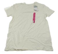 Nové - Smotanové pruhované tričko Primark