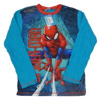 Nové - Azurovo-modré triko se Spidermanem Marvel
