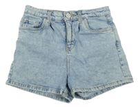 Světlemodré riflové kraťasy C&A