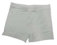 Biele elastické kraťasy George
