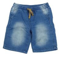 Modré riflové teplákové kraťasy Kiki&Koko